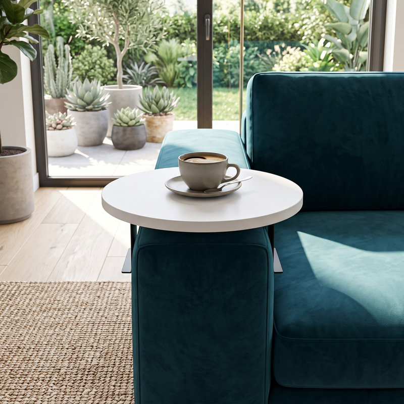 End Table, White