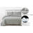 Lightweight Diamond Stitch Coverlet Crinkle Textured Quilt Set-1072344672-1072344673