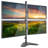 Mount-It Quad Monitor Stand | Height Adjustable Standing 4 Screen Mount Fits Monitors Up to 32 in.