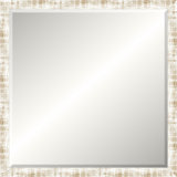 Faded White Legacy Mirror