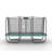 Skywalker Trampolines Signature Series 9 FT Outdoor Trampoline with Enclosure - Teal/Black