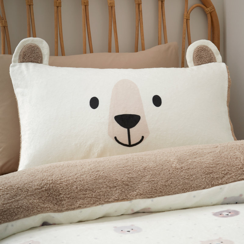 Cosy Bear So Soft Duvet Cover Set, Single Duvet Cover + 1 Standard Pillowcase