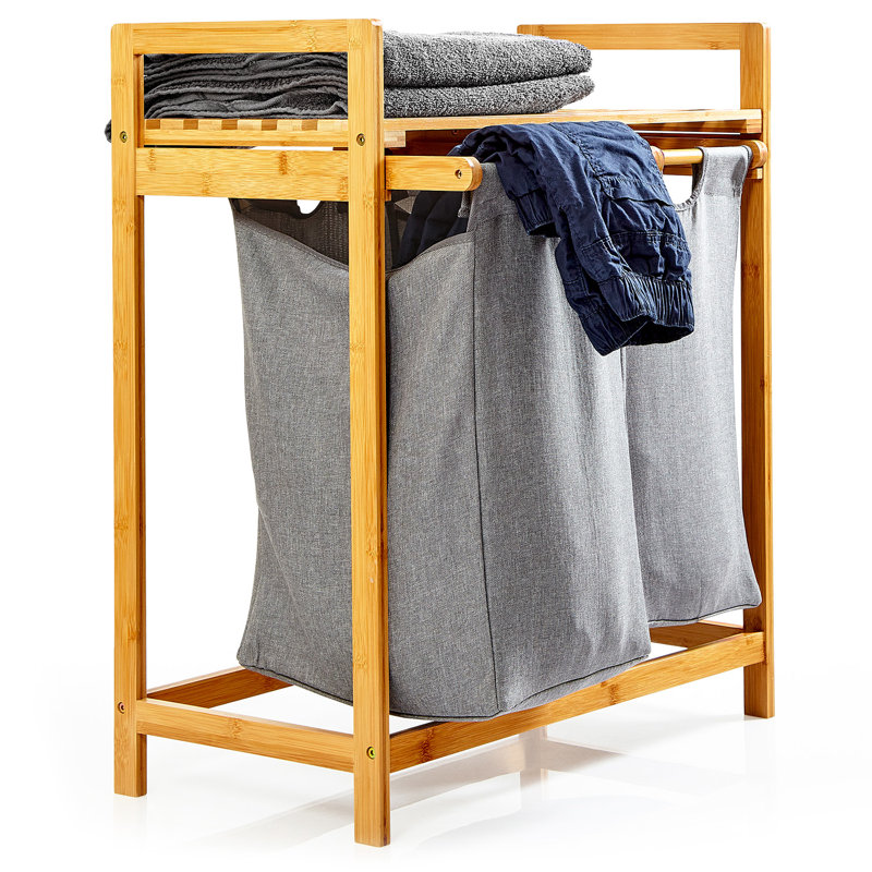 Bamboo Laundry Sorter