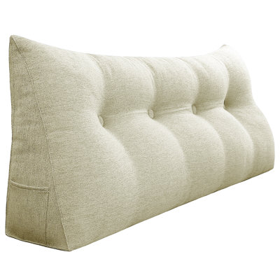 180cm Curved Headboard Pillow
