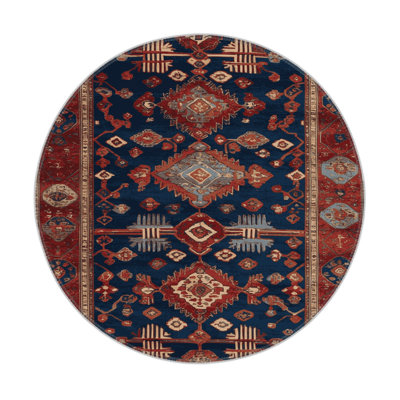 Turkish Brown Indoor and Outdoor Area Rug