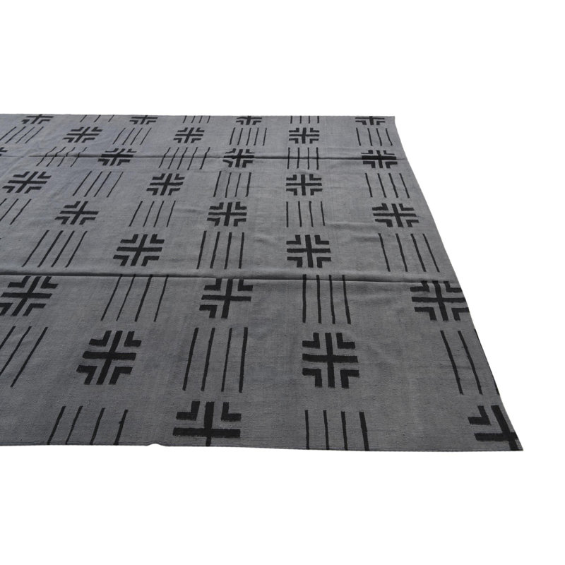 Tapis gris 8 x 10 Pinkerton