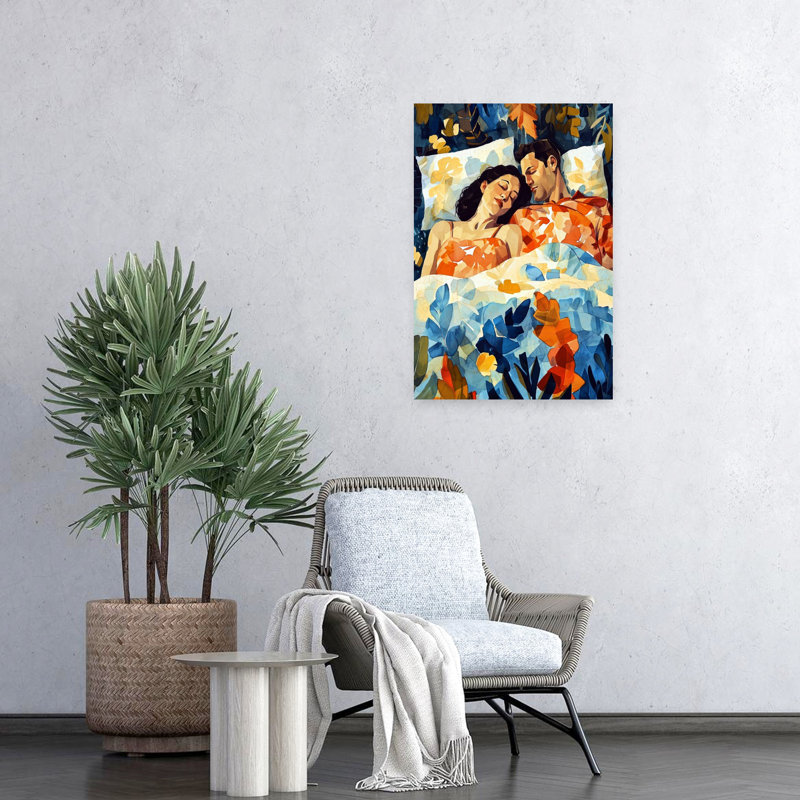 «Peaceful Autumn Slumber Peaceful Romantic Serene Autumn Nature», art mural, H 24 po x l 16 po