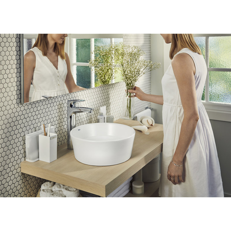 Cheviot Products 13.75'' White Vitreous China Circular Bathroom Sink