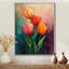 «Orange Orange Vibrant Bloom Tulips II», impression d'art mural-2016512150-2016512147