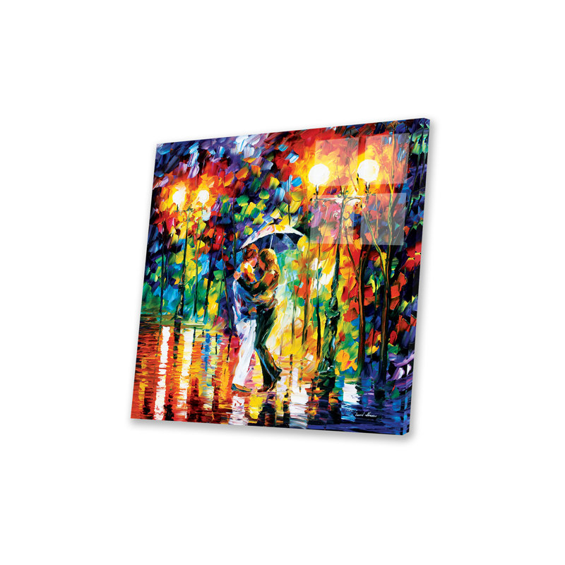 «Rainy Dance I On Plastique / Acrylique» par Leonid Afremov, peinture