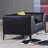 Hogarth Faux Leather Armchair-1695188156