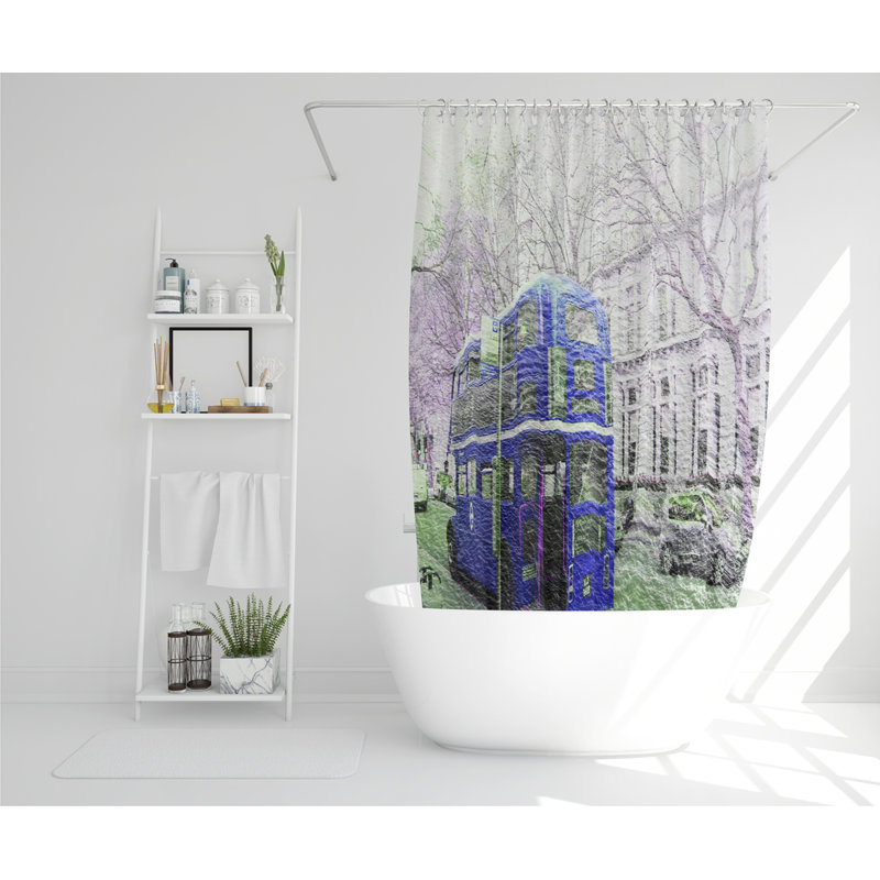 Dimitilde Polyester Shower Curtain Set