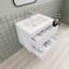 Meuble-lavabo flottant moderne simple Alcester Ivy Bronx-1100120587