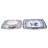 Porcelain China Dinnerware Set 24 Piece - Service for 6