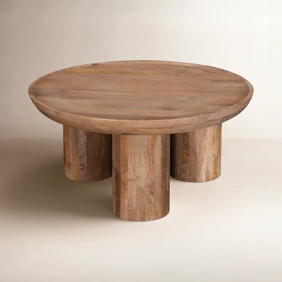 Hailie Solid Wood 33" Coffee Table