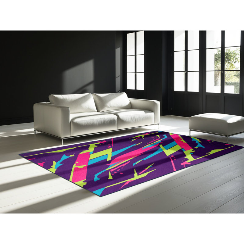 Prismatic Blaze Rug, Round 4'