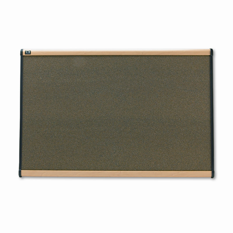 Babillard mural Prestige Graphite, Marron, Cerisier, 24 po x 36 po