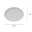 Plateau en porcelaine Tiemann 21 po x 16 po House Of Hampton®