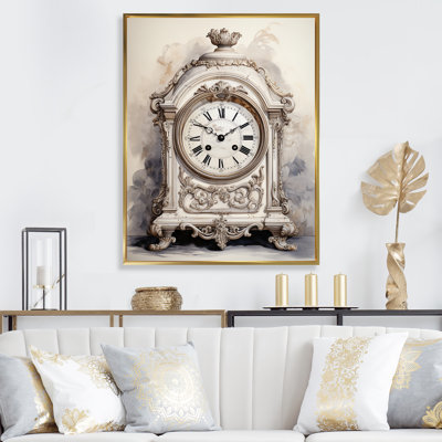 Horloge classique sophistiquée - impression