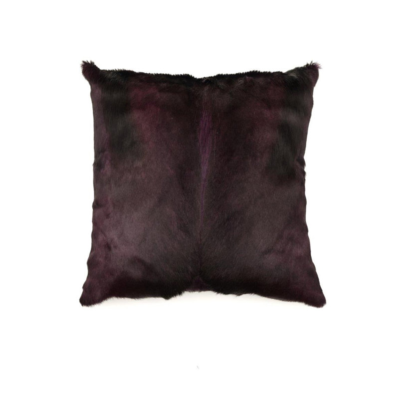 Springbok Accent Pillow by Outpost Original, Eggplant, 17" x 17"