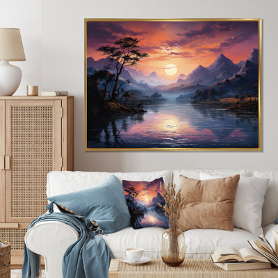 " Thai Sunrise In The Mountains "