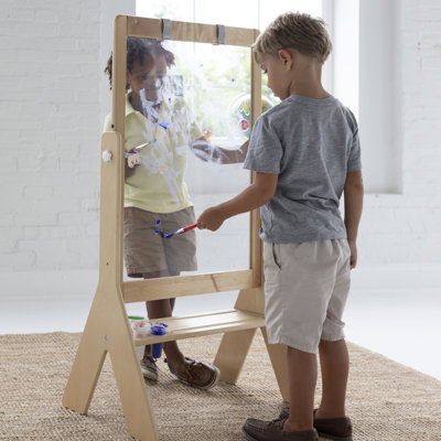 Peek-A-Boo Adjustable Height Art Easel