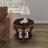 Rustic Round Wood Coffee Table 2 Set-101254380