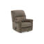 Fauteuil inclinable manuel berçant Ead, mousse moelleuse, polyester brun muscade-111119519