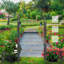 Arche de jardin en métal avec jardinières, treillis pour plantes grimpantes, pour jardin, cérémonie de mariage, noir