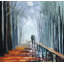 Peinture sur toile tendue