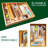 Double layer Bamboo Kitchen Drawer Organizer,Silverware & Cutlery Tray,With Slidable