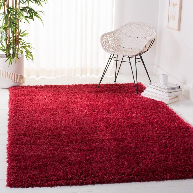 Madrid Shag 200 Performance Solid Color Rug, Rectangle 8' x 10'