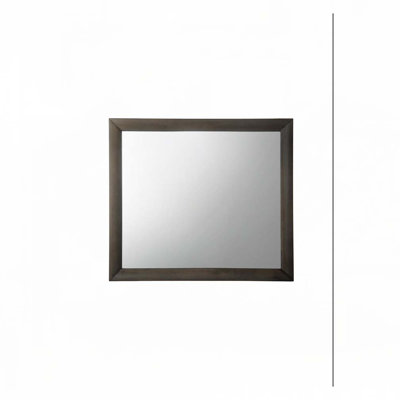 Gray Oak Finish Mirror