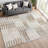 Machine Washable Indoor/Outdoor Chantille ACN2328 Geometric Rug-999903362