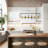 Setser 6-Lights Rectangle Kitchen Island Pendant