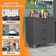 29.5'' W Metal Garage Tool Storage Cabinet with Wheels and 3 Drawers.