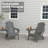 Hdpe Folding Adjustable Adirondack Chair Set Of 4-169084936