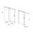 Frameless Soft-Closing Single Sliding Shower Door-106844635