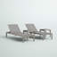 Ensemble de chaise longue inclinable 76 po Aynura-1461011349-1476094172