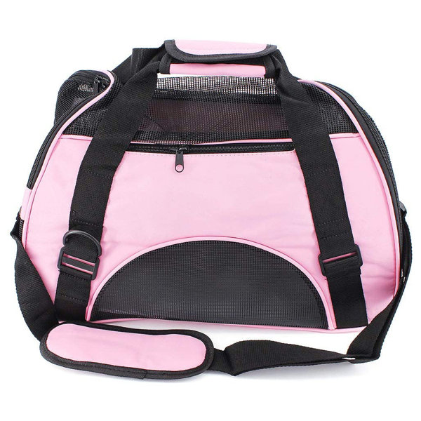 Soft-sided Carriers Portable Pet Sling Bag Pink Dog Carrier Bags