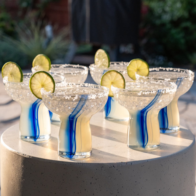 Blue Ribbon Libbey Stemless Margarita Glasses