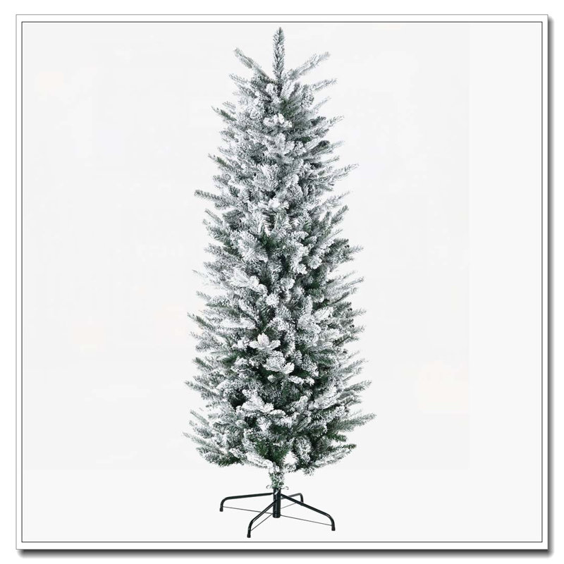 Arbre de Noël artificiel enneigé 6 pi de haut