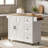 Mayrani 43" Rolling  Kitchen Island with Storage and Power Outlet-270499879