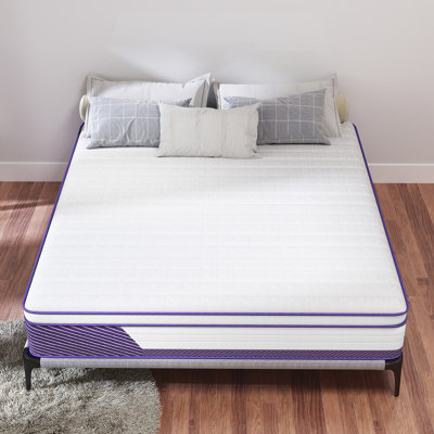 Mannsville Medium Hybrid Mattress With Individually Pocket Springs Certi-Pur Us Certified Foam by Alwyn Home