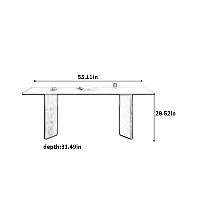 Gillihan, Brun, H 29,52 po x L 55,11 po x l 31,49 po