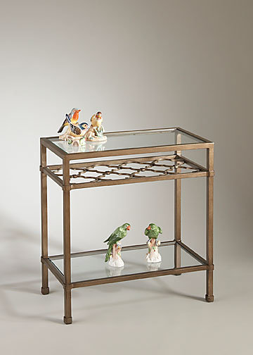 Glass End Table