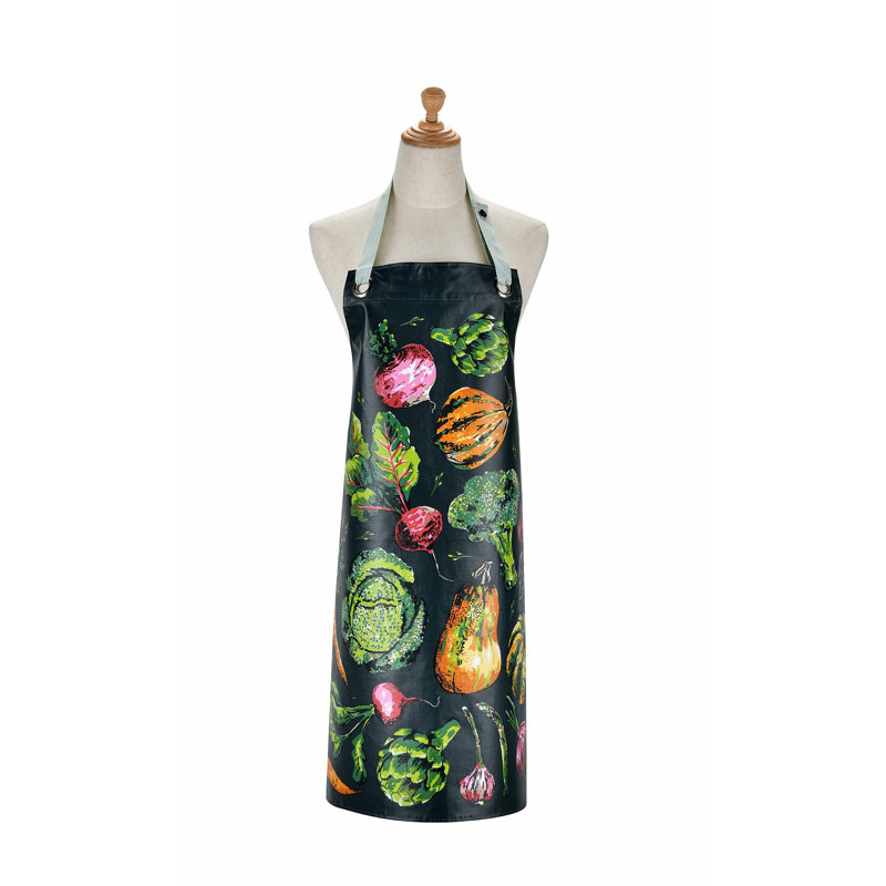 No Pattern Cotton Bib Apron