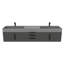 Meuble-lavabo double 84 po avec plateau Amazon-92646584-92646587-92646589
