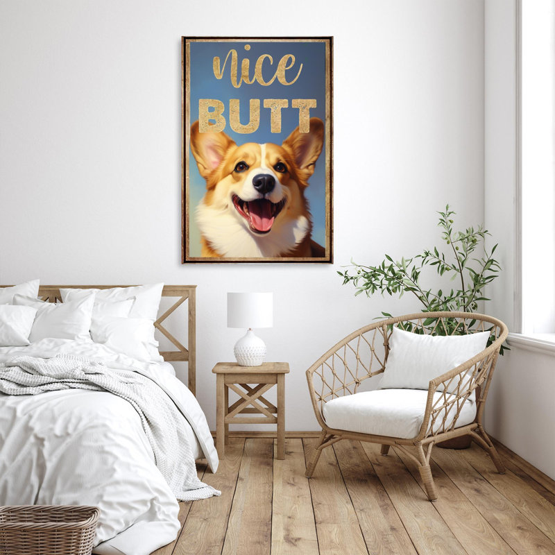 Corgi Nice Butin 1, H 20 po x l 16 po x P 1,25 po