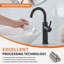 1 robinet de salle de bain à poignée simple-101335633